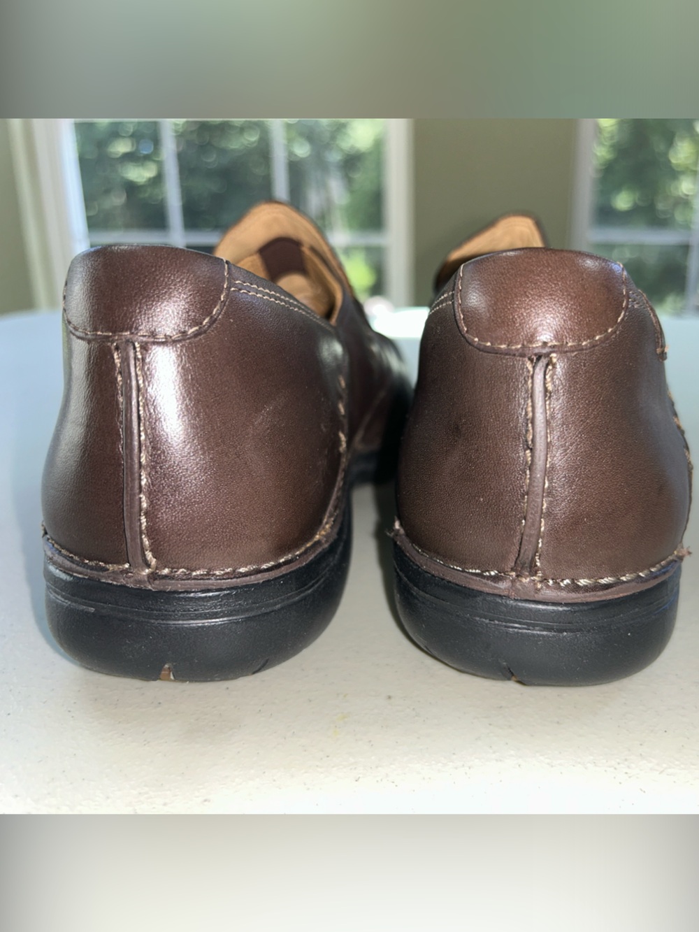 Women's Casual Slip-On Loafer in Dark Brown - Picture 4 of 6